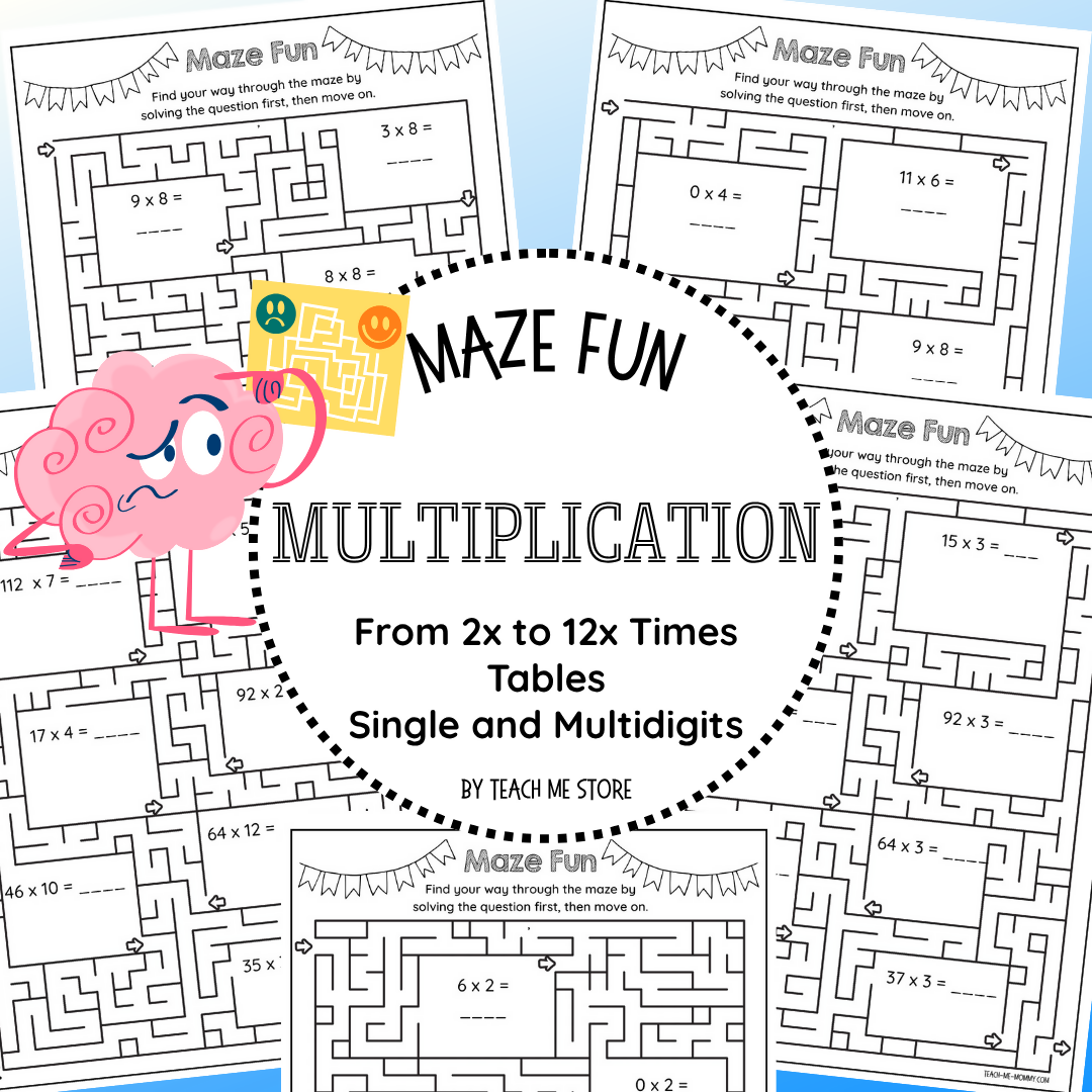 Multiplication Mazes