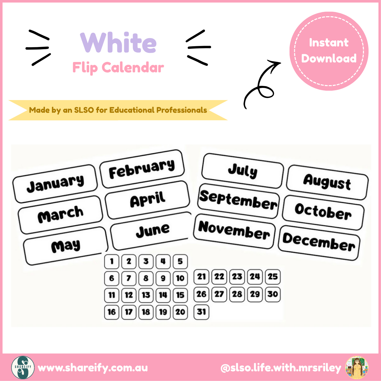 Flip Calendar