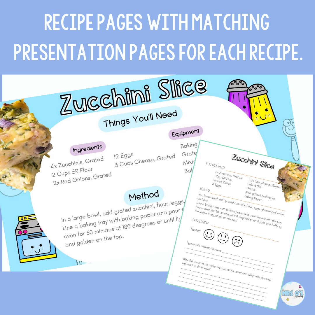 Cooking in Class - Full unit of work.