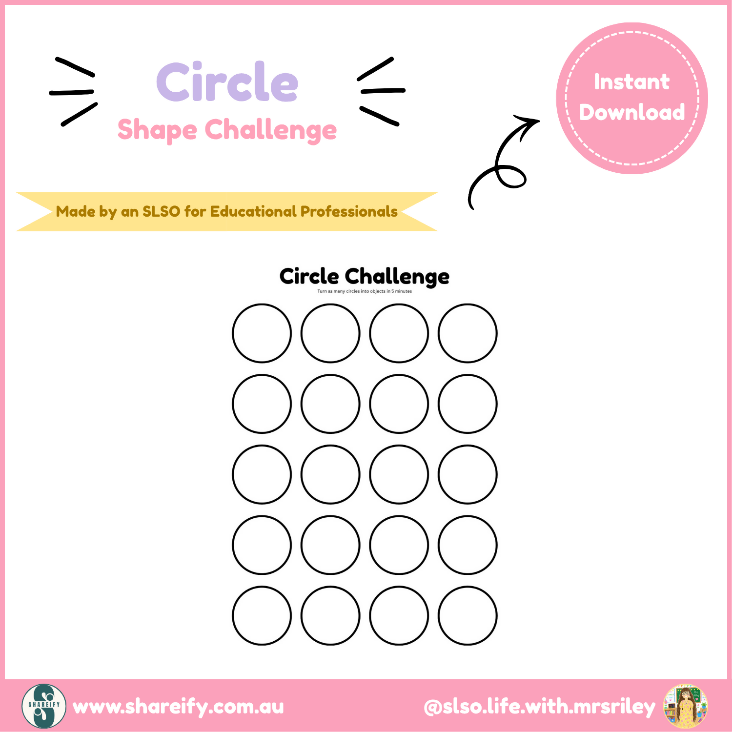 Circle Shape Challenge