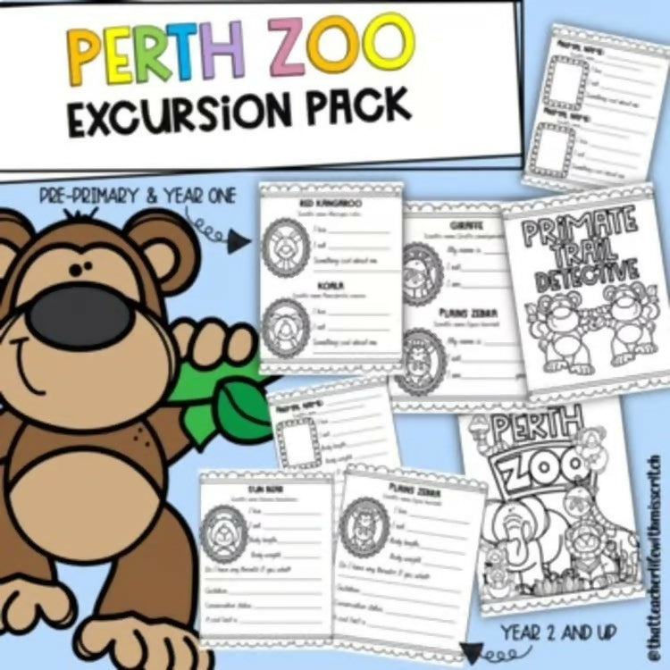 Perth Zoo Activity Book