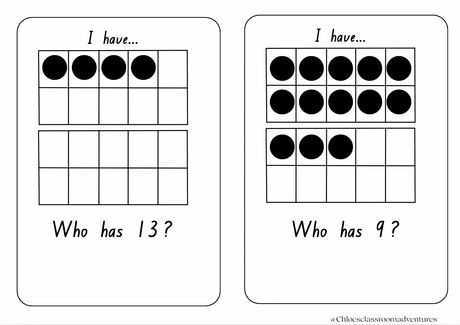 I have, Who Has? Ultimate Game Bundle | Numbers | 2D Shapes | High Frequency/Sight Words