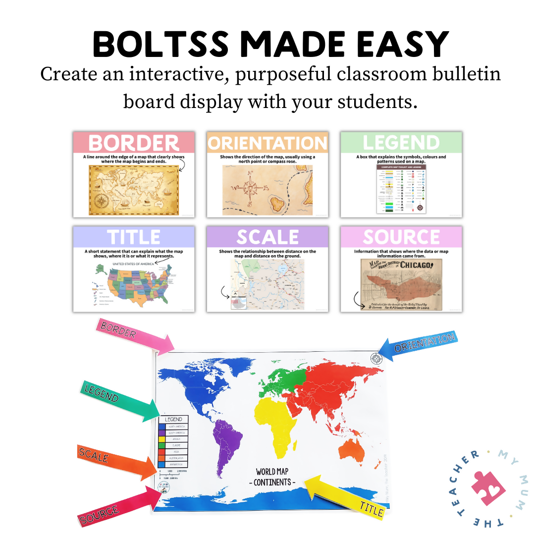 BOLTSS Posters | Geography Mapping Skills