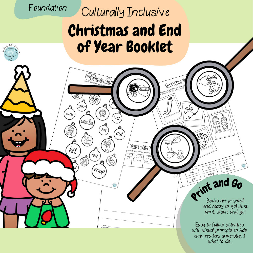 Foundation - Culturally Inclusive Christmas and End of Year Booklet