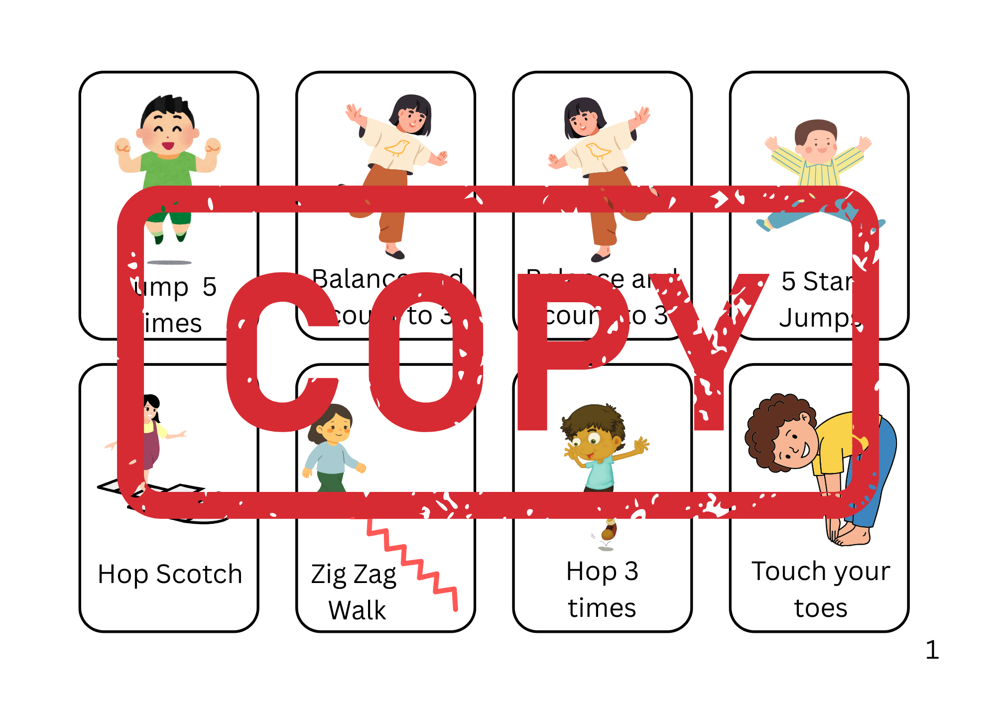 Movement Cards