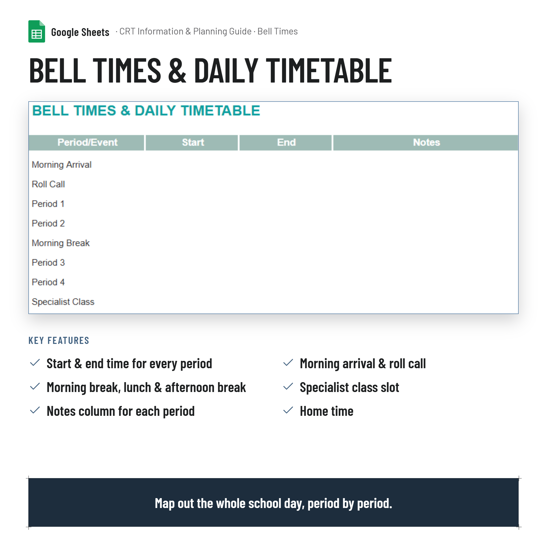 Casual Relief Teacher| Complete Information & Planning Guide for My Classroom
