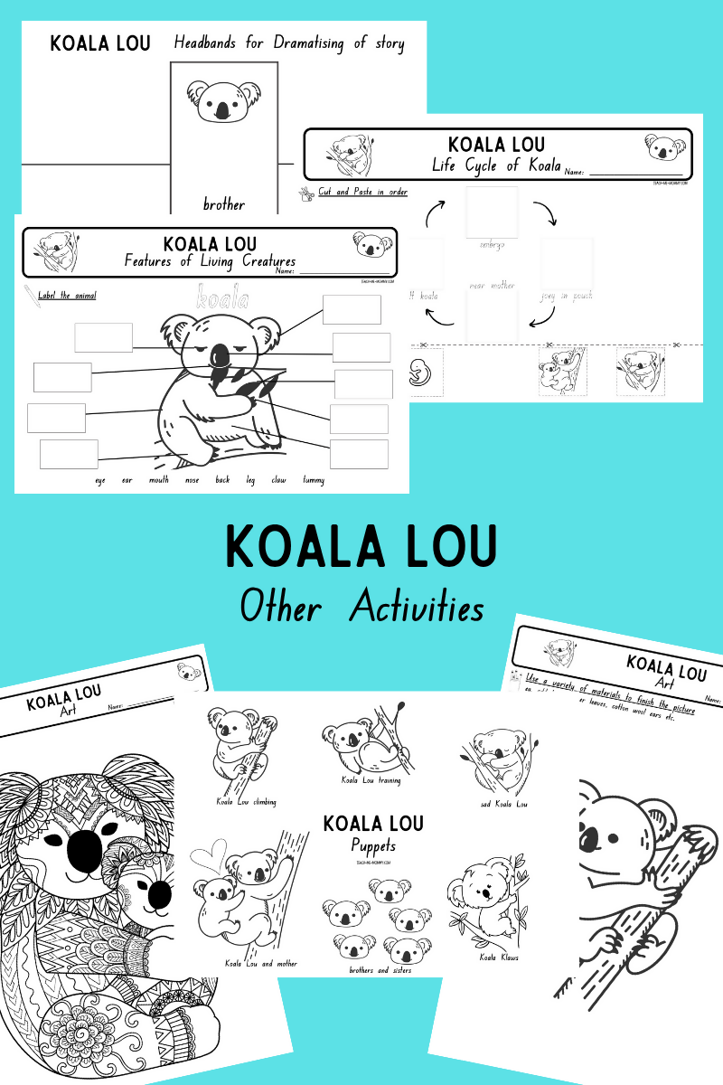 Koala Lou Story Activities