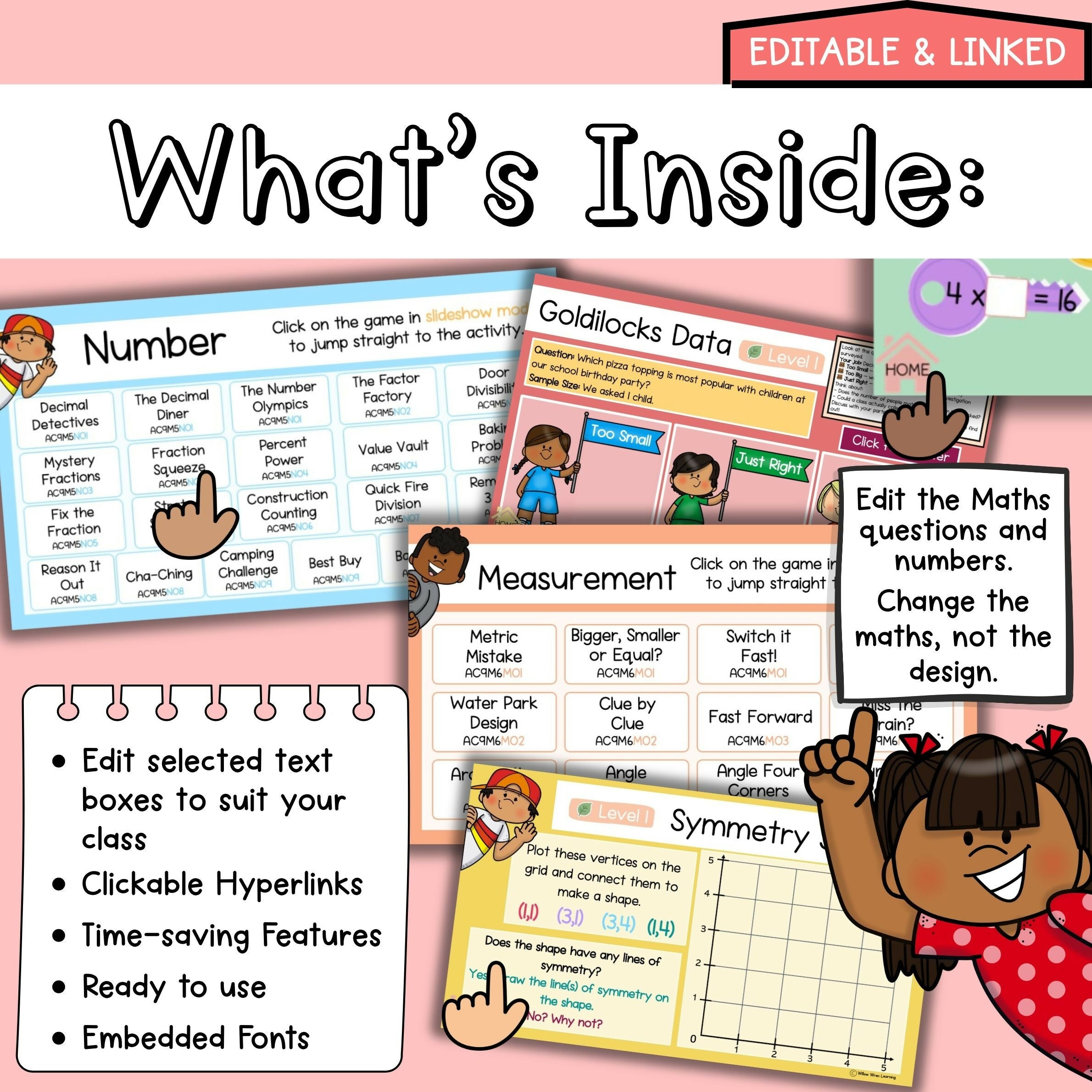 Year 5 Maths Warm Ups I All Content Strands I Australian Curriculum V9