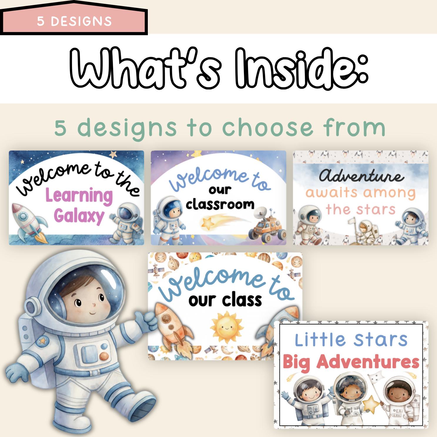 Galaxy Dreams Door Display | Space Classroom Decor | Classroom Door Decor