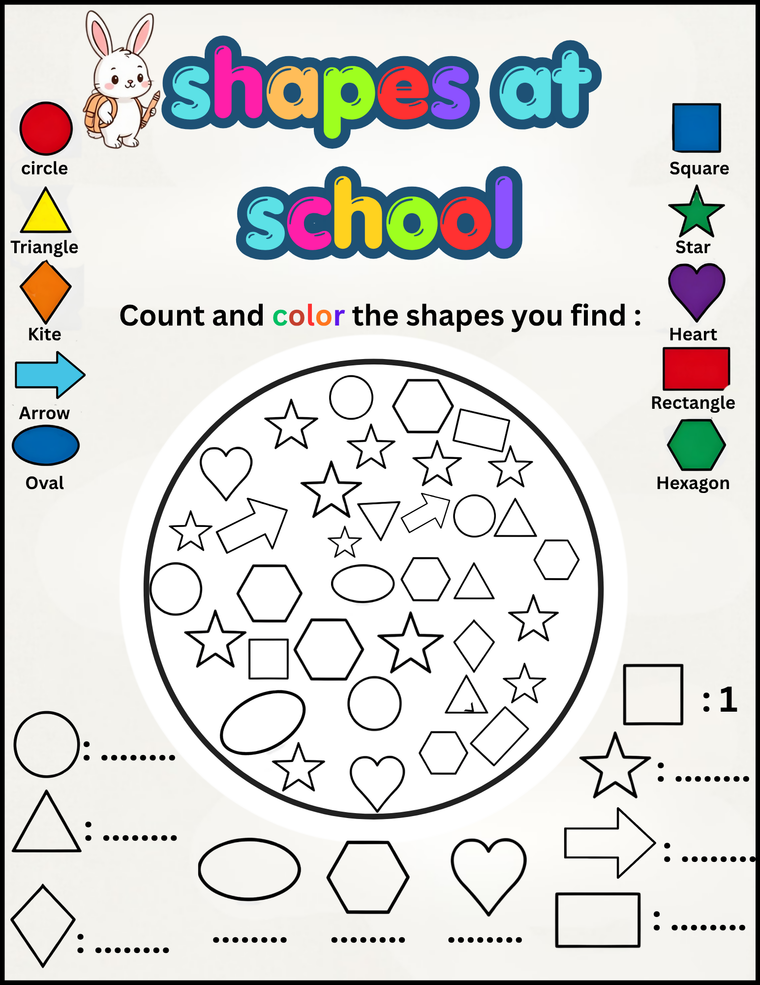 My Return to School Learning Activities & Worksheets | Back to School Fun Activity Pack for Kids