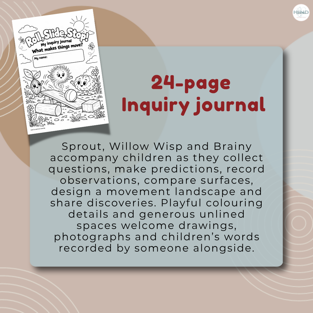 'Roll, Slide, Stop' Early Learning Inquiry Bundle