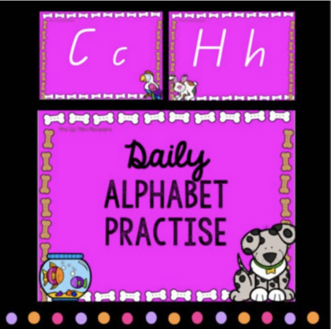 Alphabet, Blends and Digraphs Reading Groups Warm Up Prep - Year 1