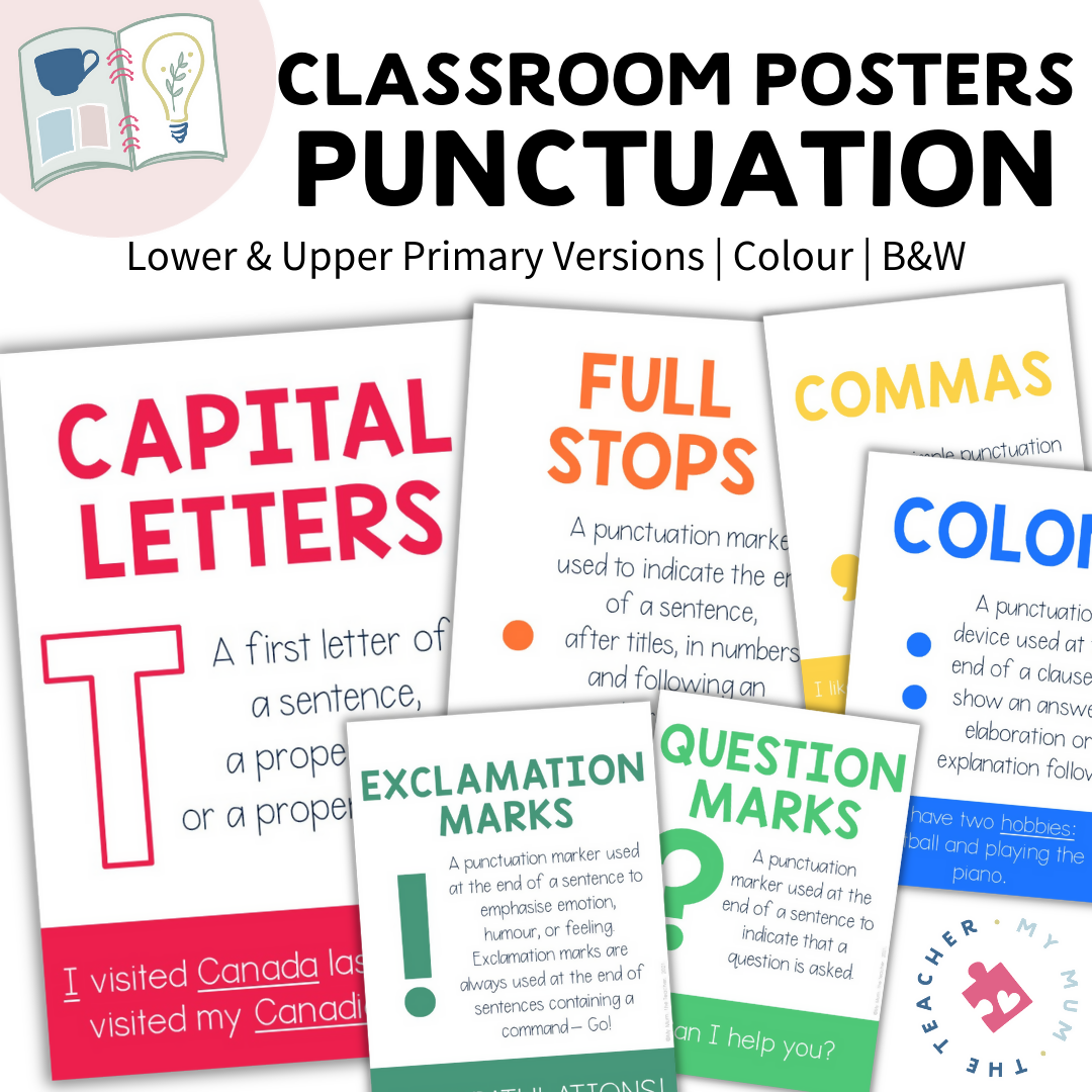 Punctuation Classroom Posters | FREE Classroom Display