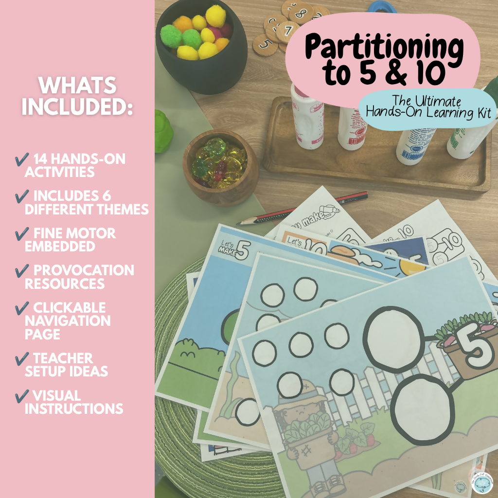 The Ultimate Hands On Partitioning Kit | Fine Motor Embedded