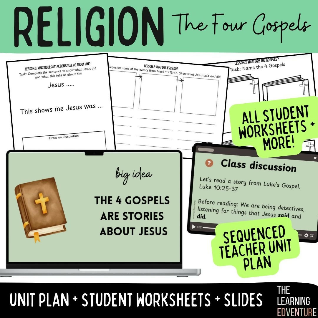 Religion: The Four Gospels (Slides)