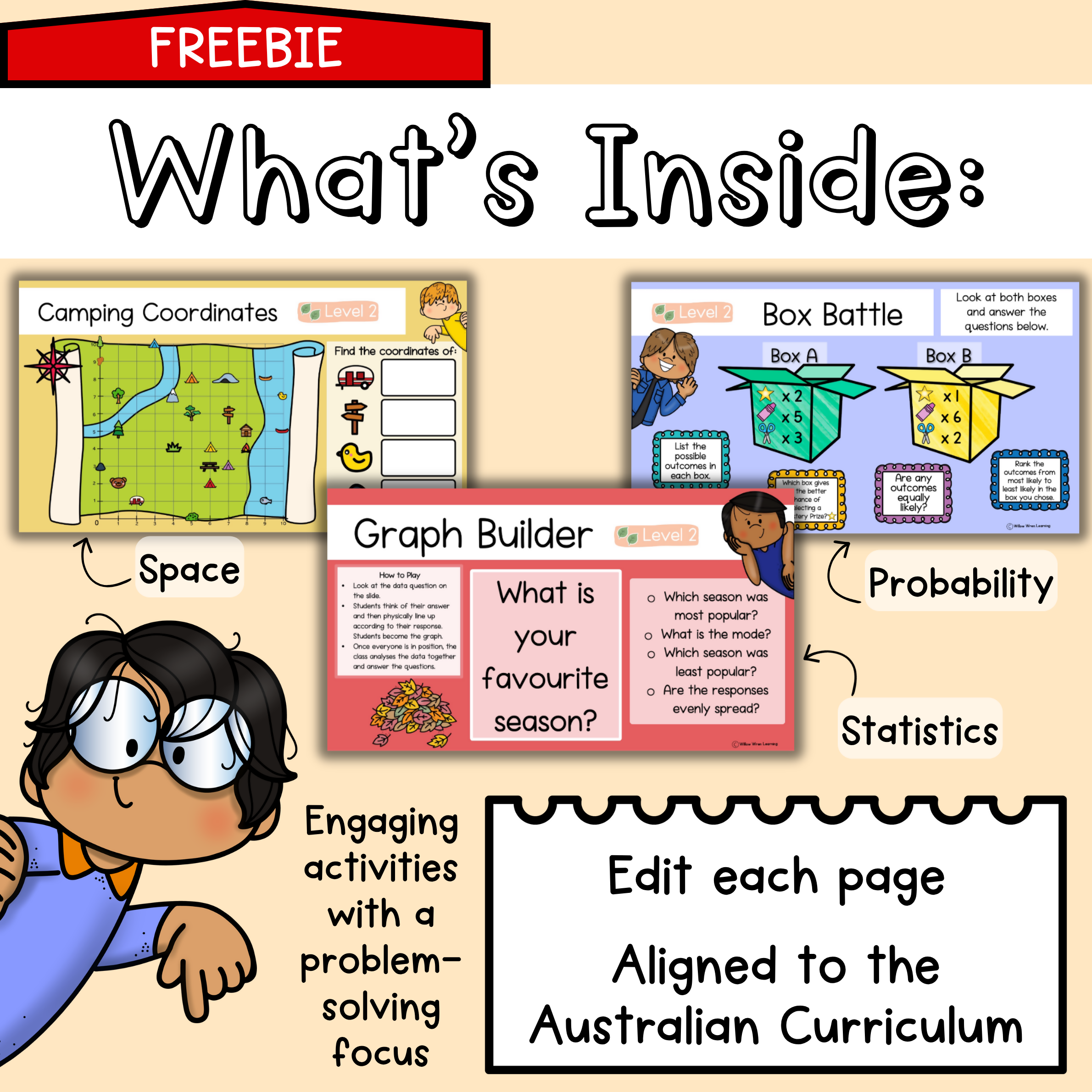 FREE TRIAL PACK I Year 5 Maths Warm Ups I Australian V9
