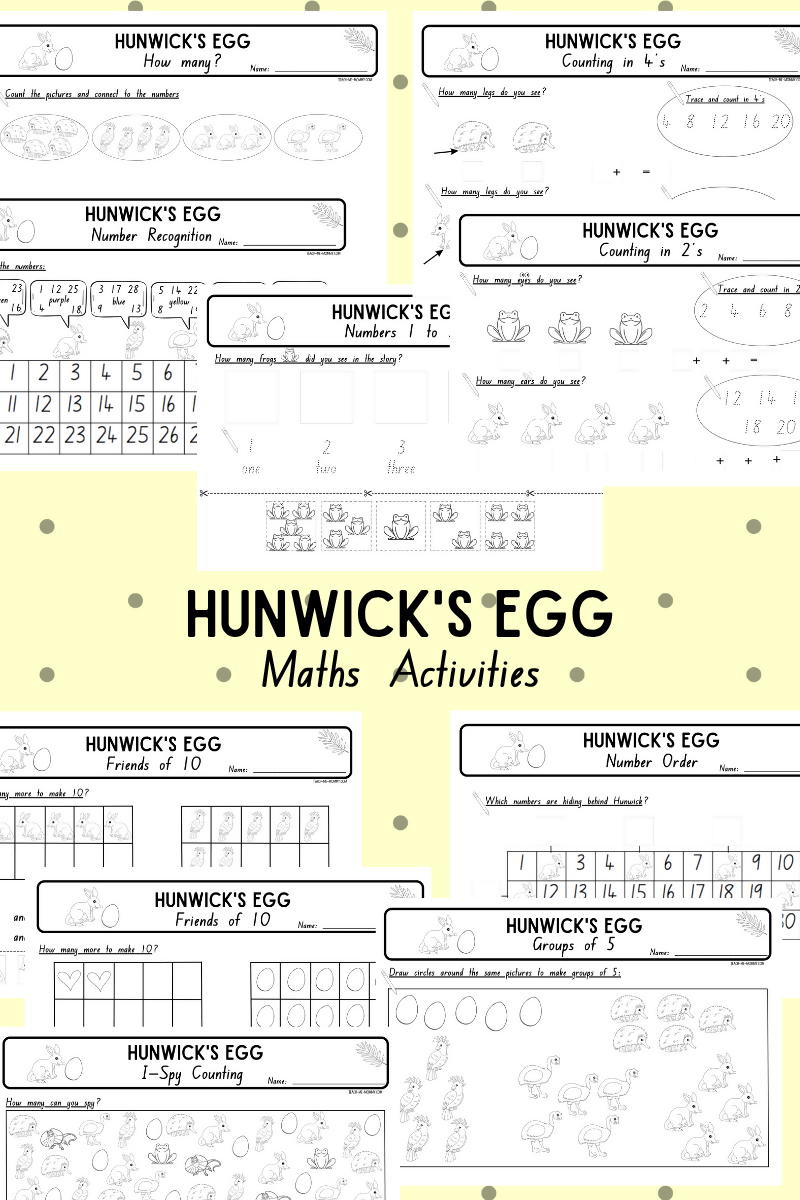 Hunwick's Egg Story Activities