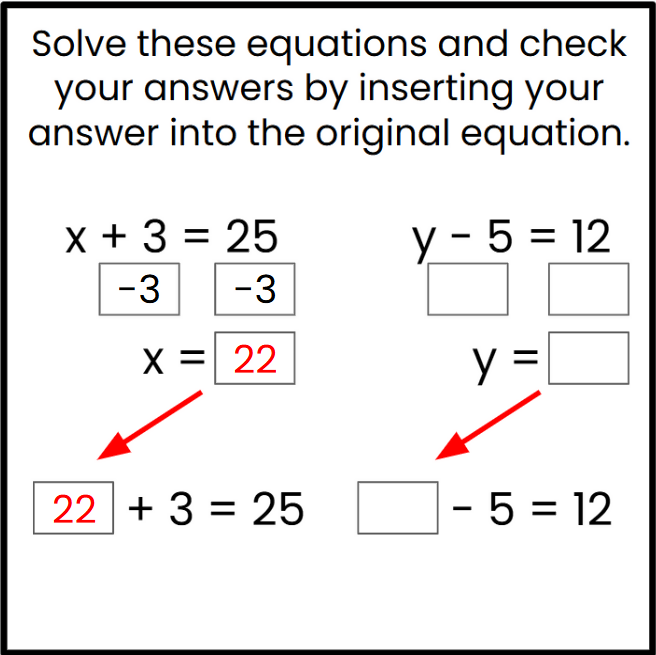 One-Step Algebraic Equations - Addition & Subtraction - Google Slides/Power Point