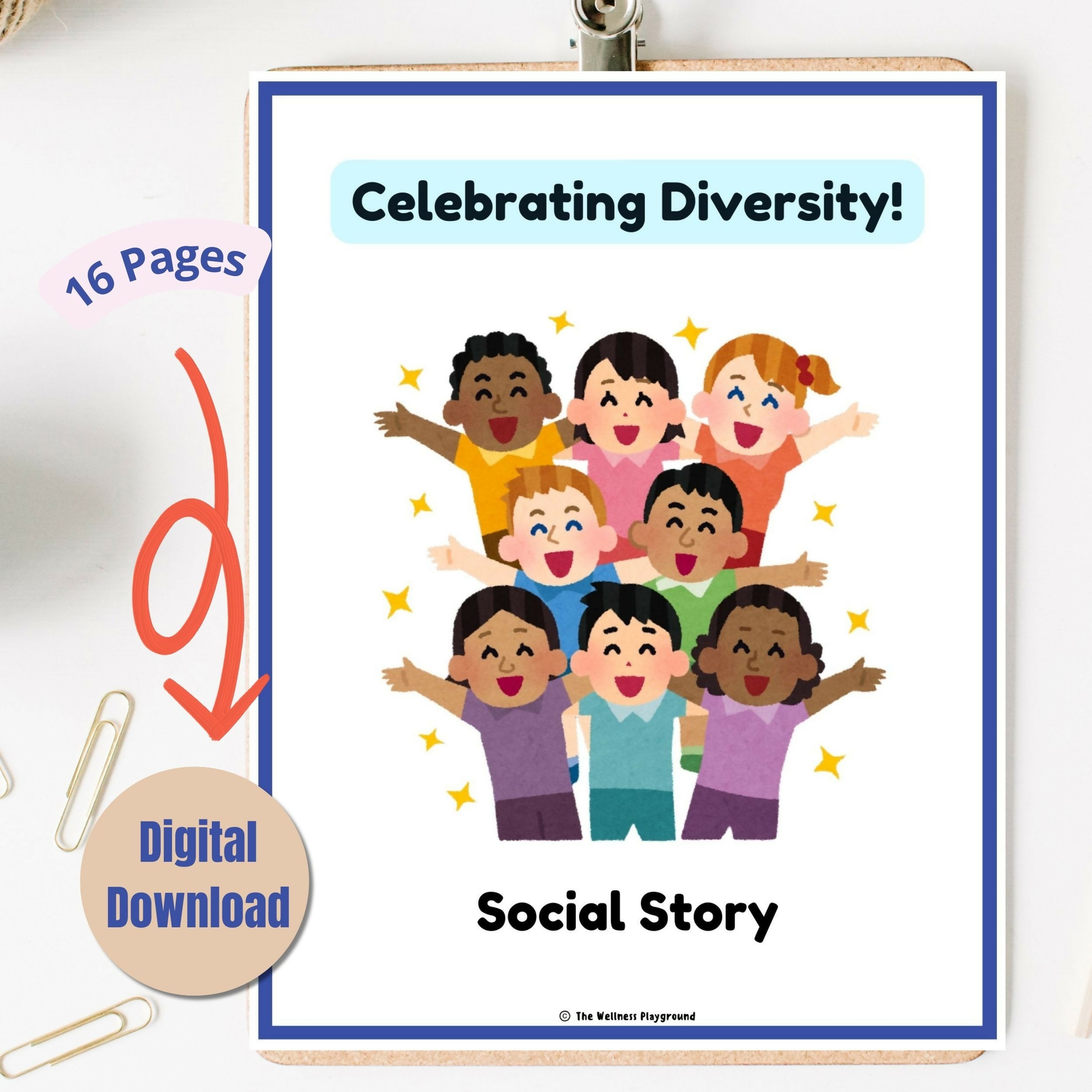 Celebrating Diversity Social Story | Neurodiversity Lesson for Elementary