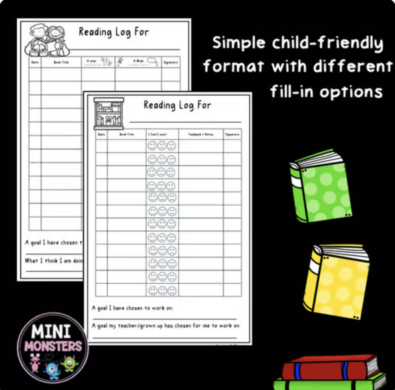 FREE Reading Log Printables | Homework, Reading Groups | Primary School