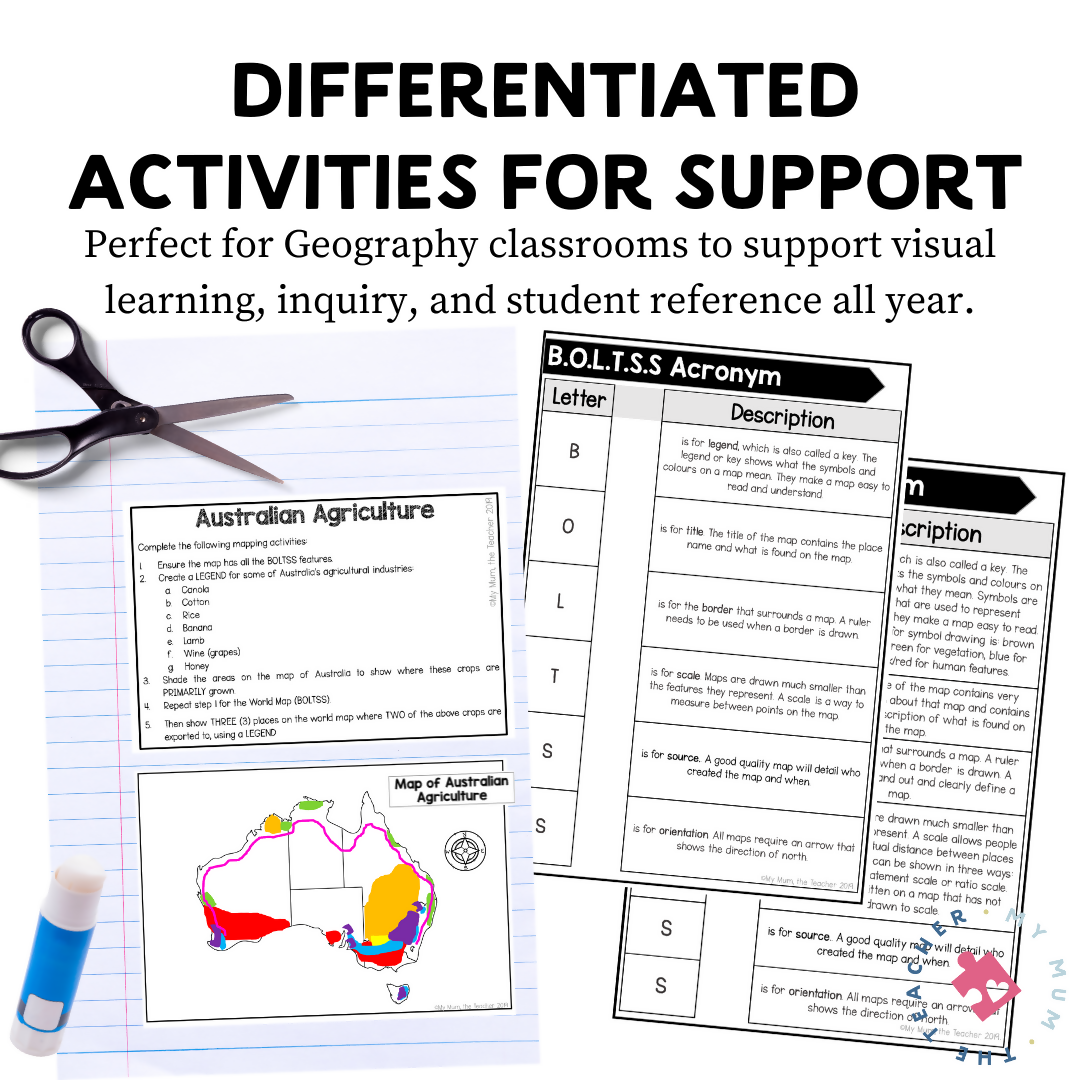 BOLTSS Posters | Geography Mapping Skills