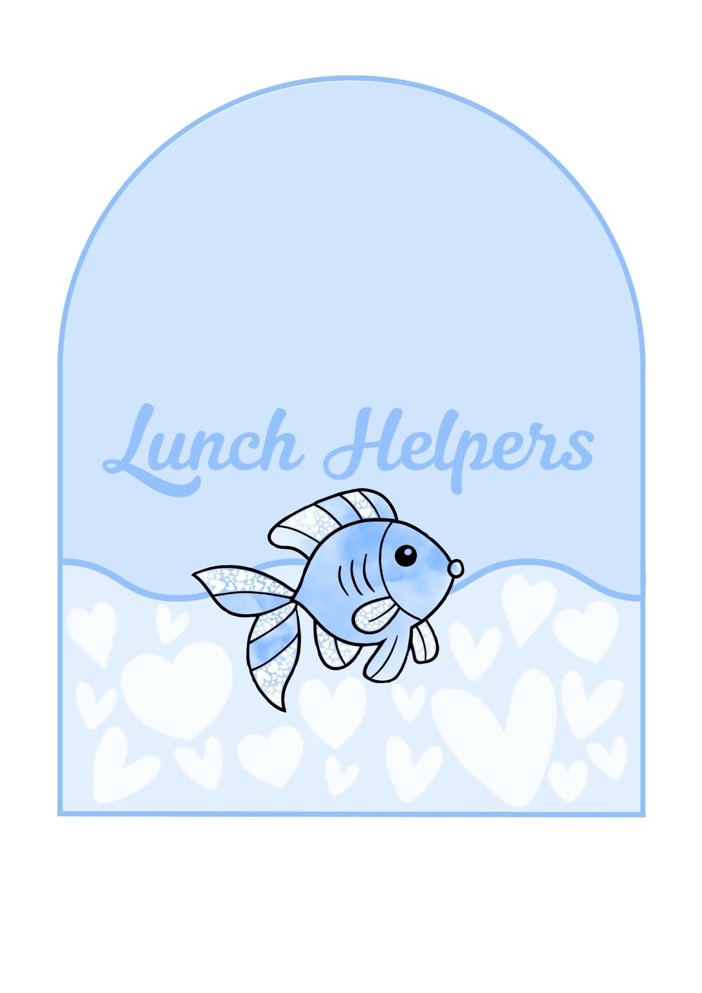 Classroom Job Chart - Sweet Tides Pastel Ocean