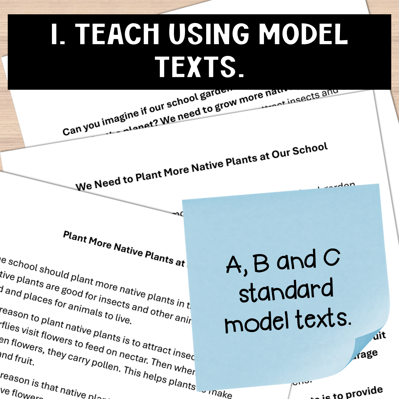 YEAR 4 BUMP IT UP| PERSUASIVE WRITING | MODEL TEXTS