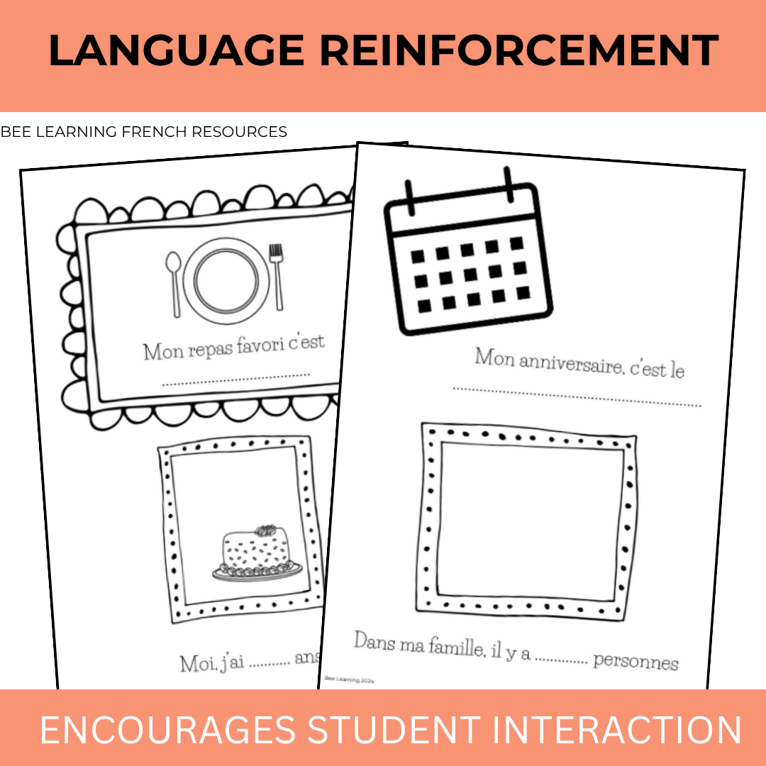 French Back to School Speaking Activities | La Rentrée | Year 7–8