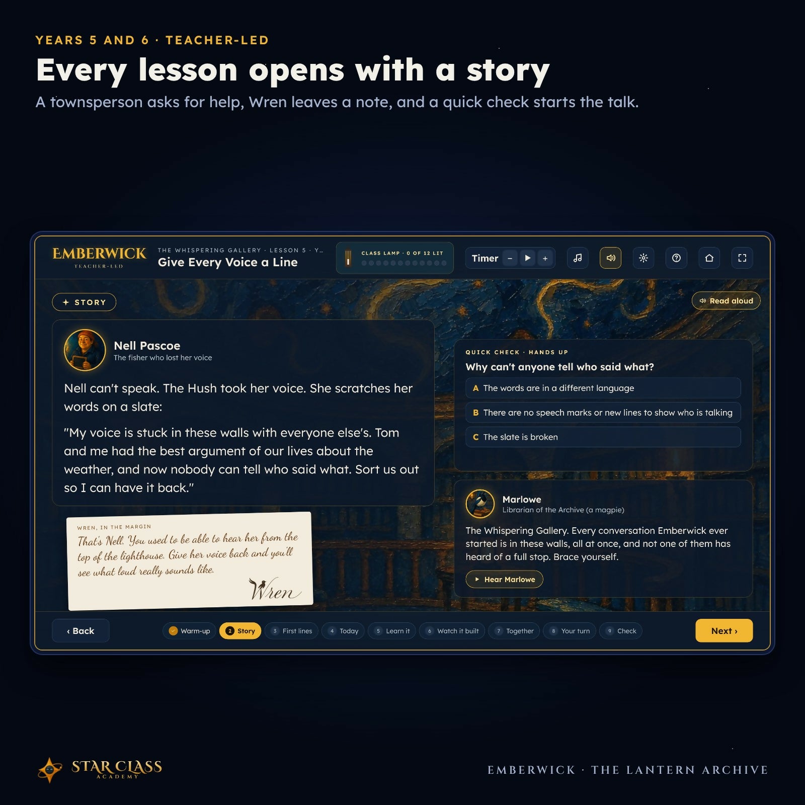 Narrative Writing Unit Years 5 and 6 | No Prep Teacher-Led Lessons | Emberwick