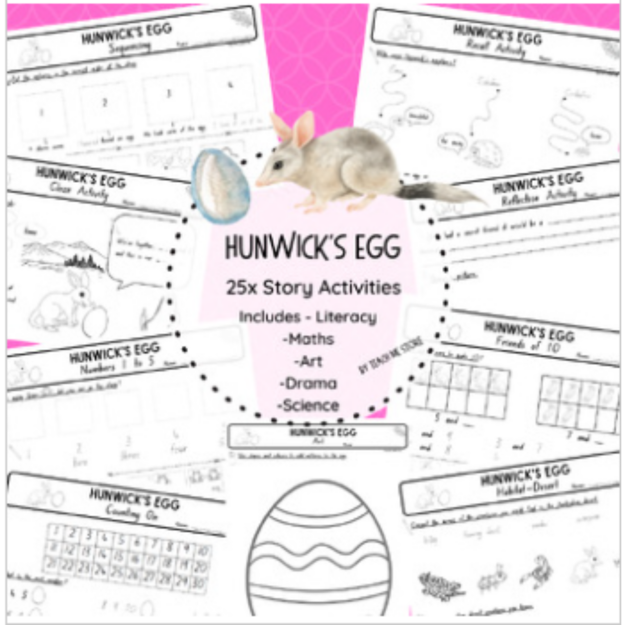Hunwick's Egg Story Activities