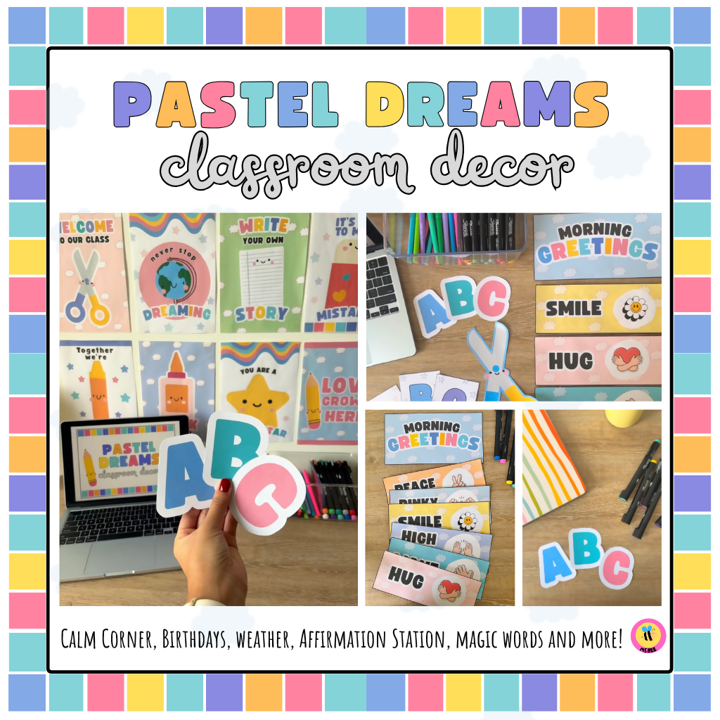 Classroom Decor | Pastel Dreams | Complete Bundle