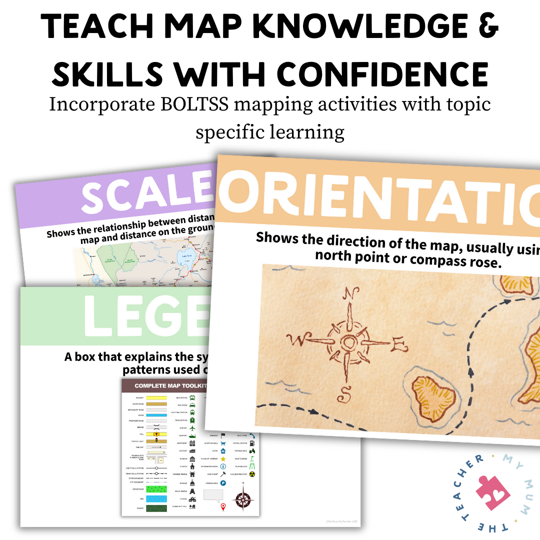 BOLTSS Posters | Geography Mapping Skills