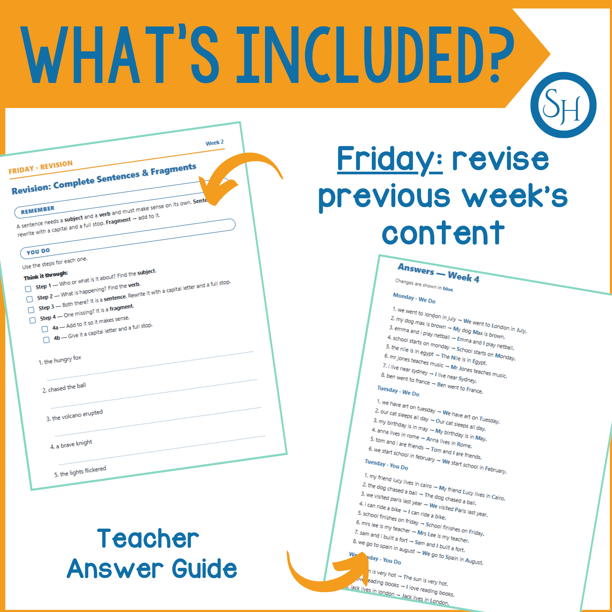 Year 5 English Daily Reviews | Set 4: Vocabulary & Word Meaning