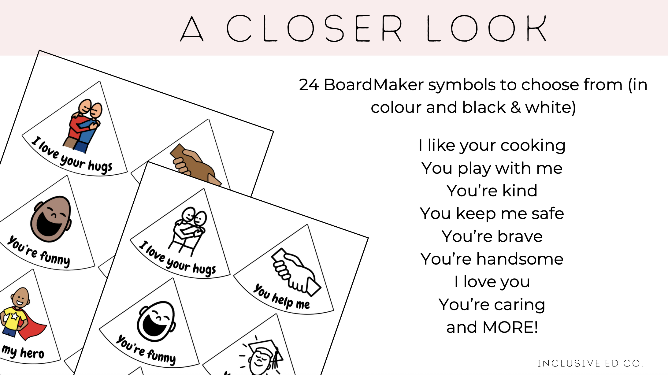 Father's Day Craft | Editable Dad Badge Spinner | Inclusive Visual Support Activity
