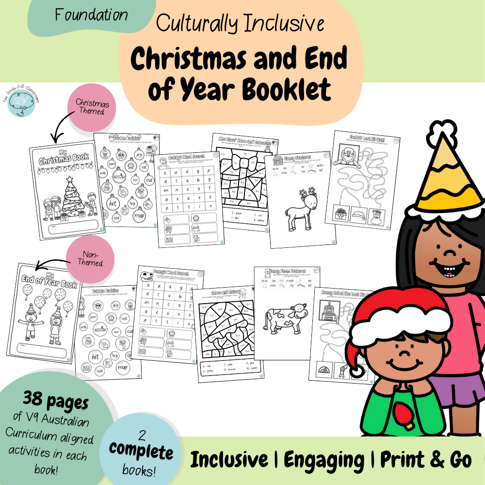 Foundation - Culturally Inclusive Christmas and End of Year Booklet
