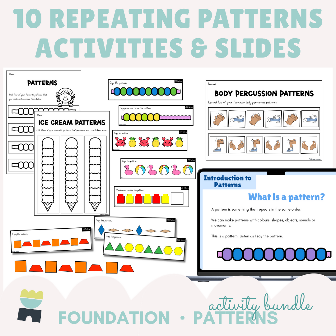 Repeating Patterns Hands-On Activities Foundation