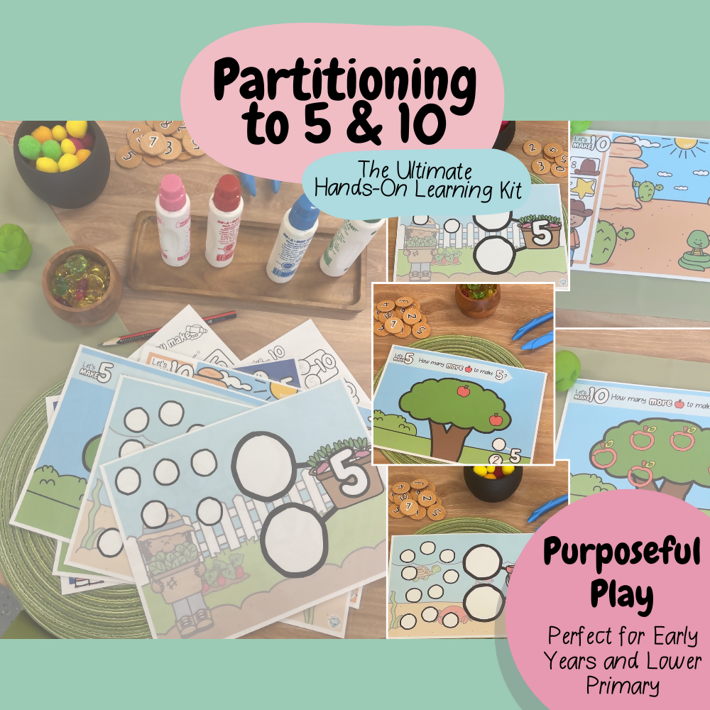 The Ultimate Hands On Partitioning Kit | Fine Motor Embedded