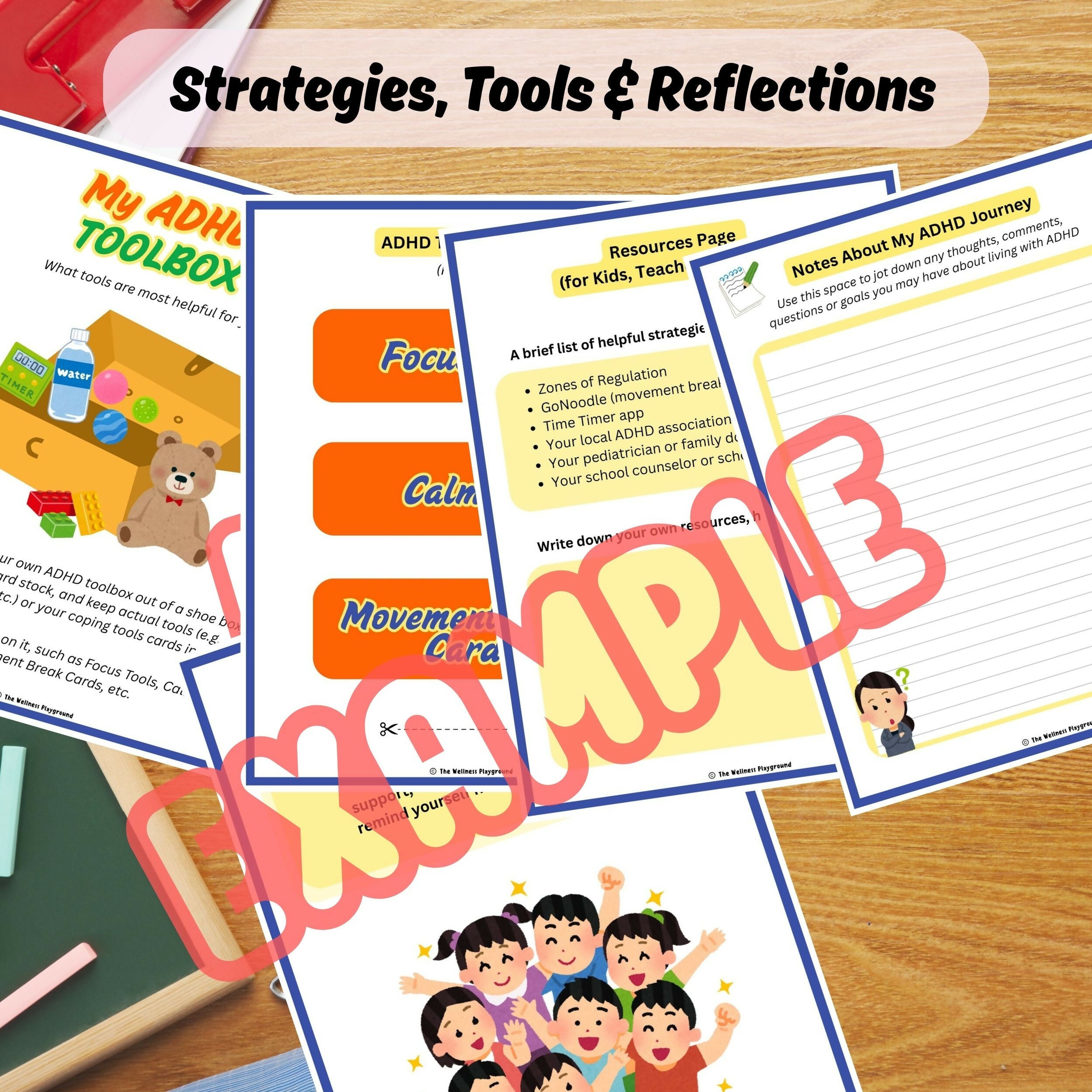 ADHD guide lesson for kids families teachers | ADHD social story