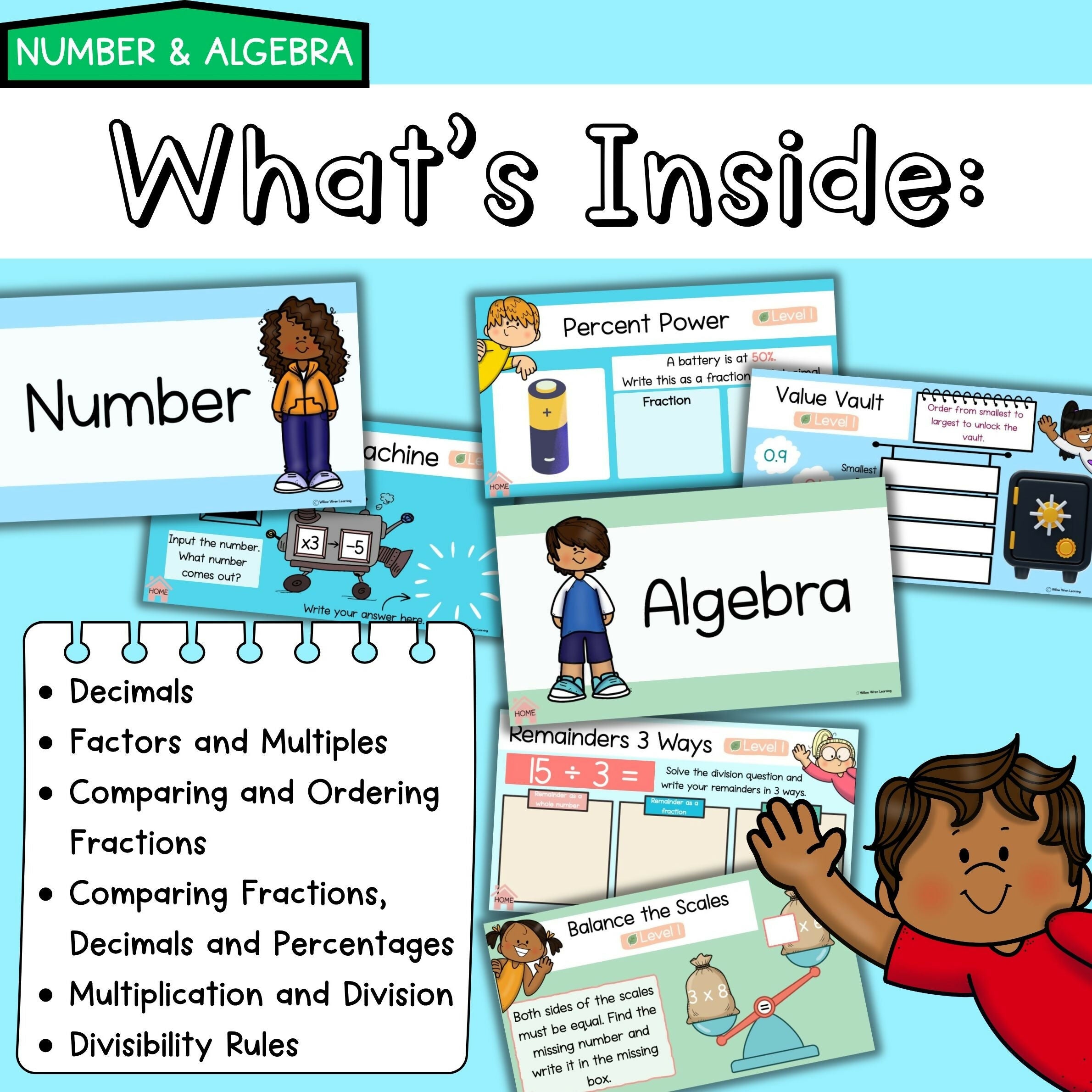 Year 5 Maths Warm Ups I Number & Algebra I Australian Curriculum V9