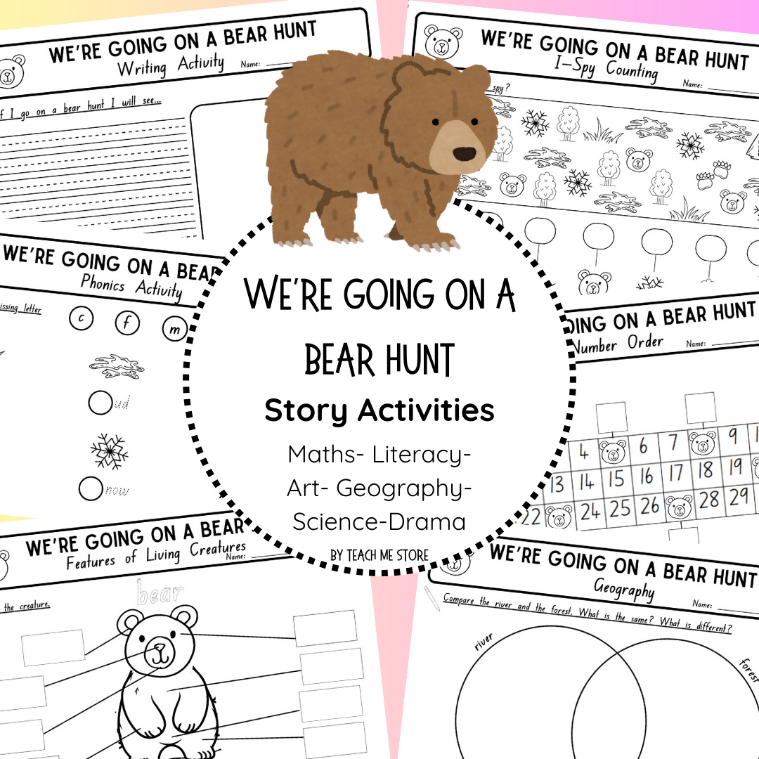 We'reGoing on a Bear Hunt Story Activities