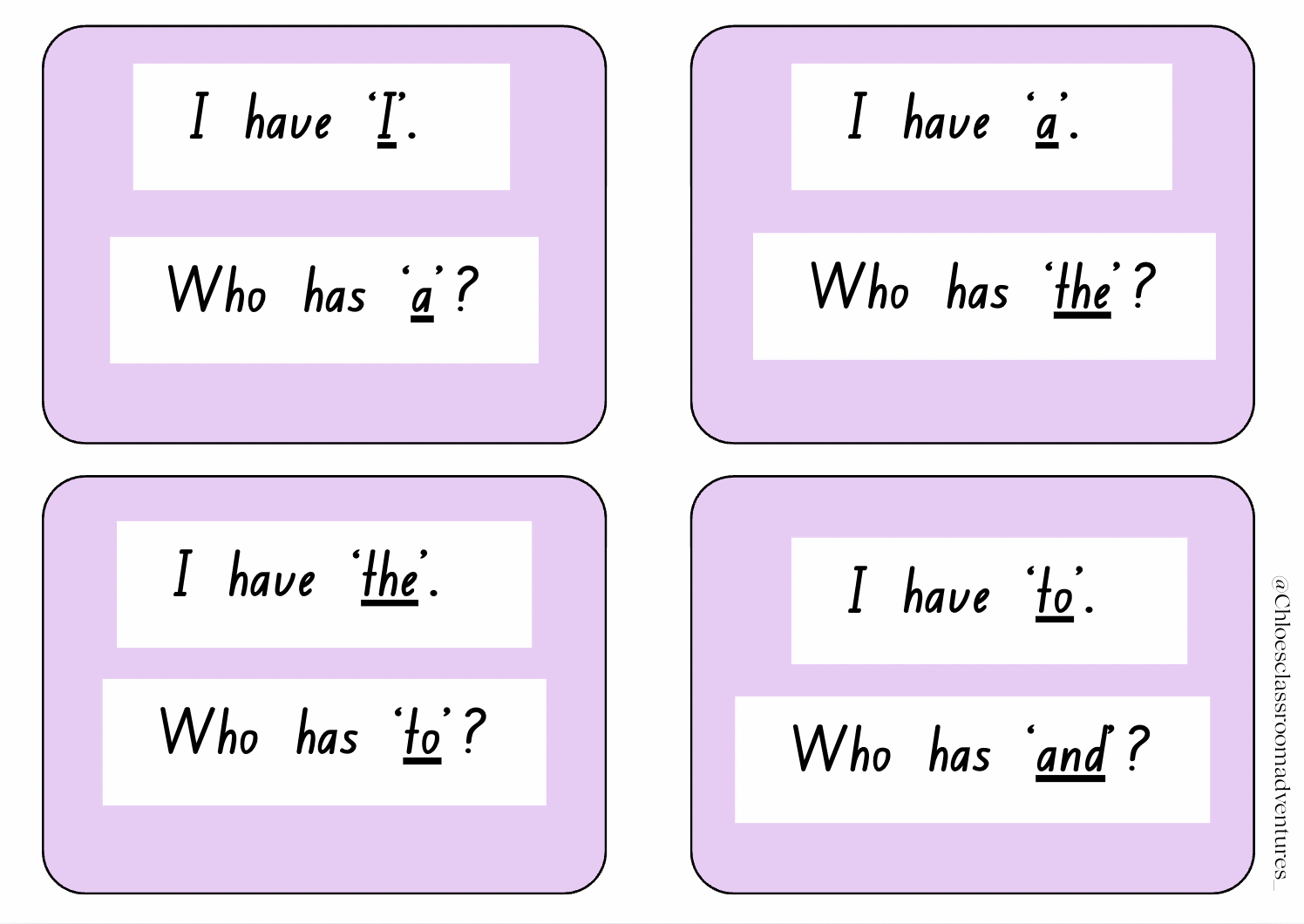 I have, Who Has? Ultimate Game Bundle | Numbers | 2D Shapes | High Frequency/Sight Words