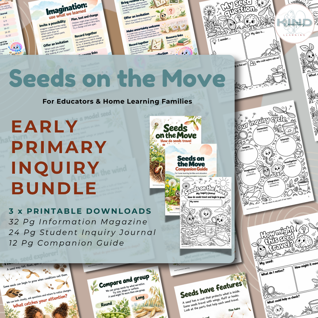 'Seeds On The Move' Early Learning Inquiry Bundle