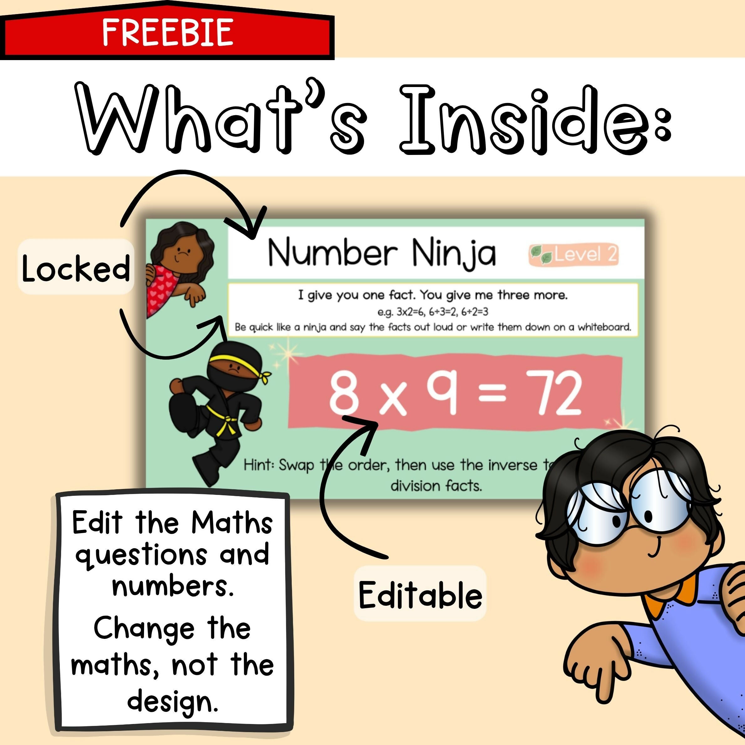FREE TRIAL PACK I Year 5 Maths Warm Ups I Australian V9