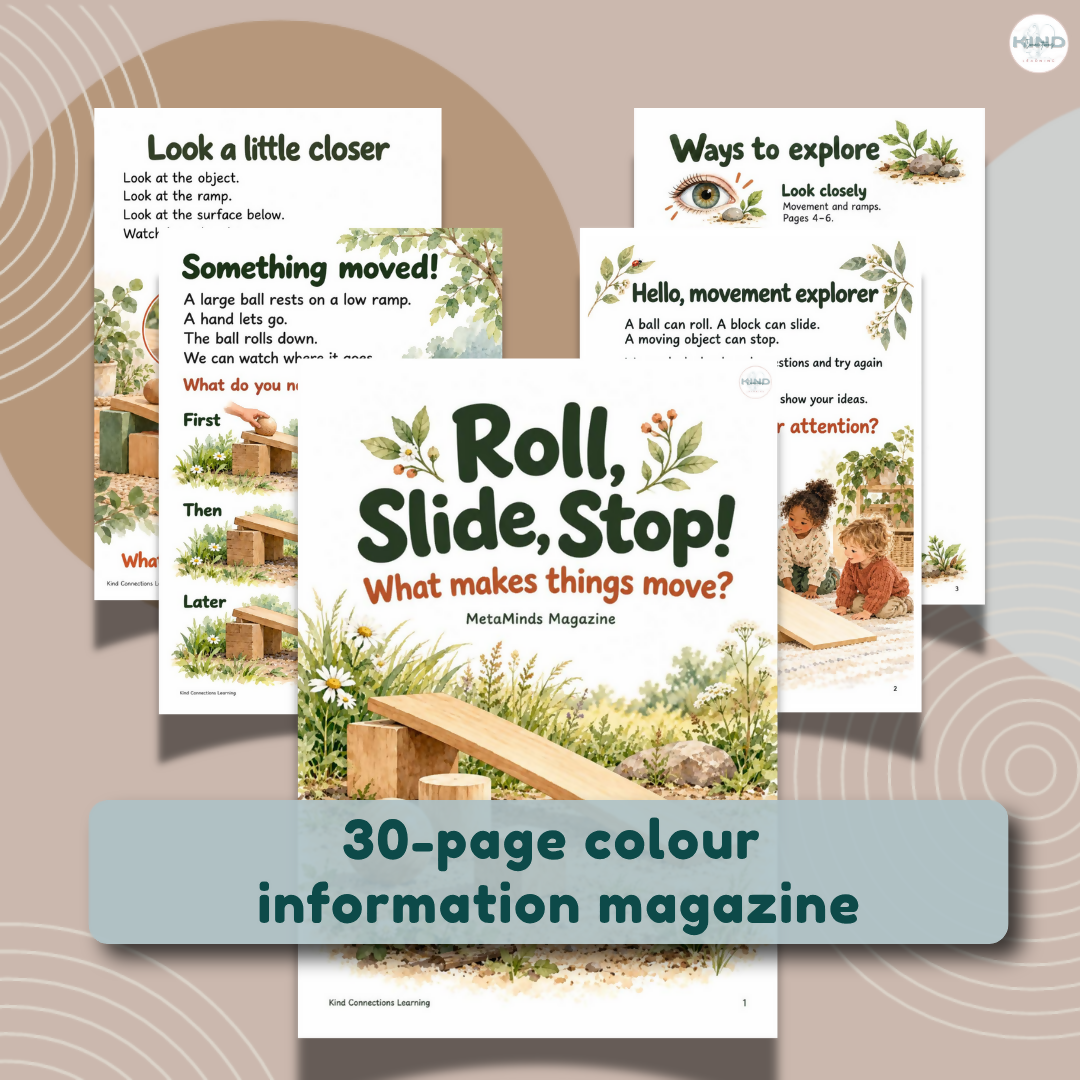 'Roll, Slide, Stop' Early Learning Inquiry Bundle
