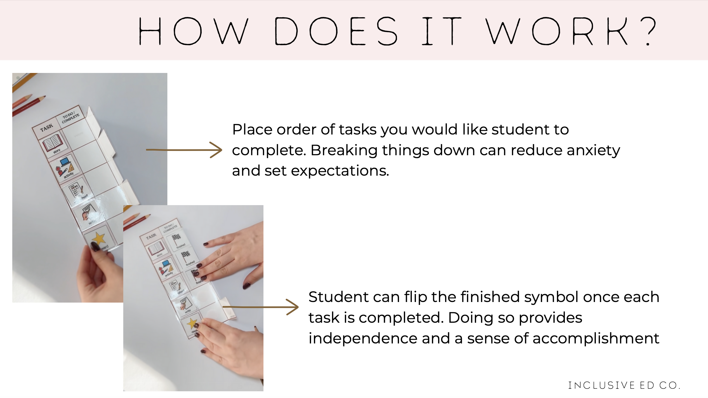 Visual Schedule Bundle | First-Then, Task Completion Cards & Daily Routine