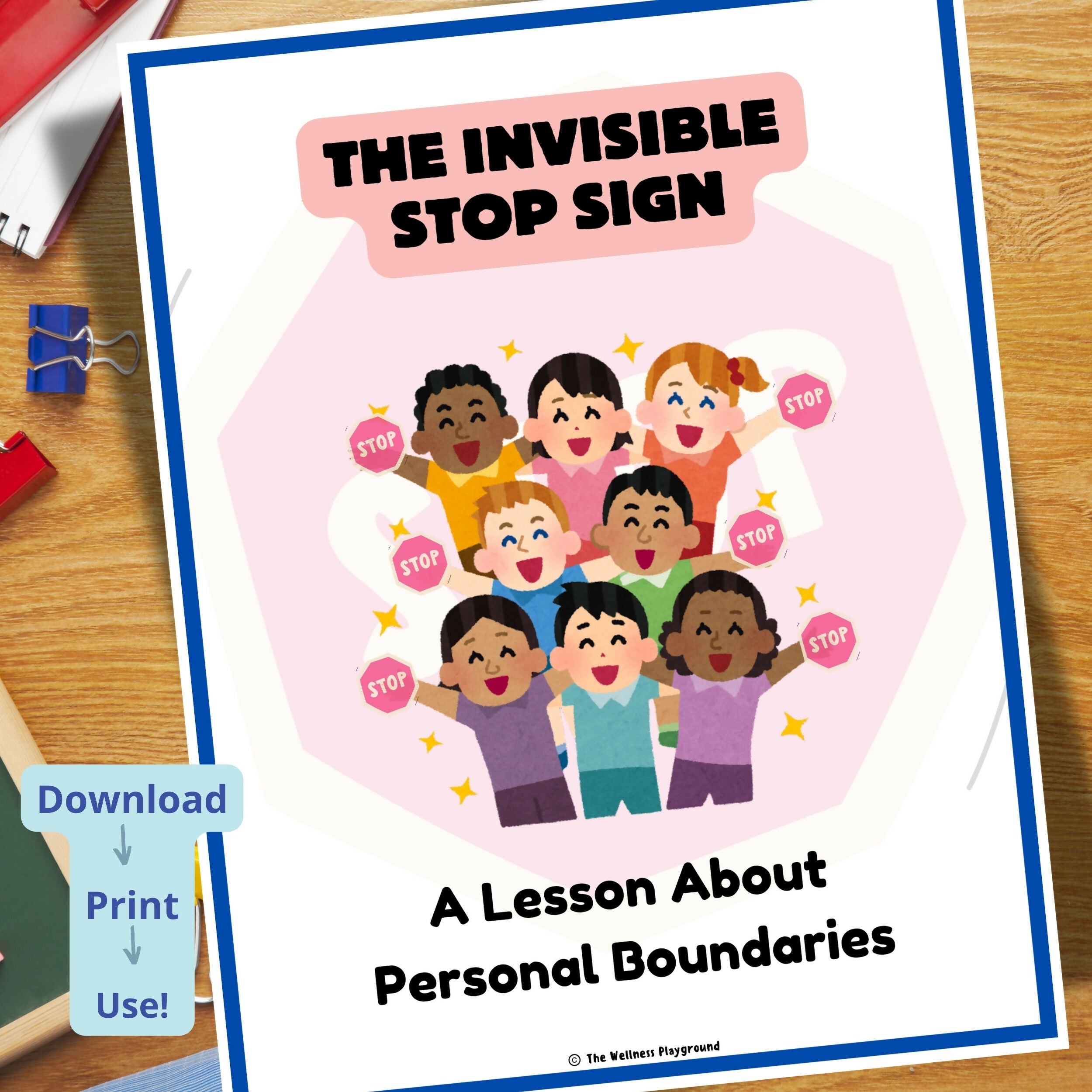 Personal Boundaries Social Story | Personal Space & Consent SEL Lesson
