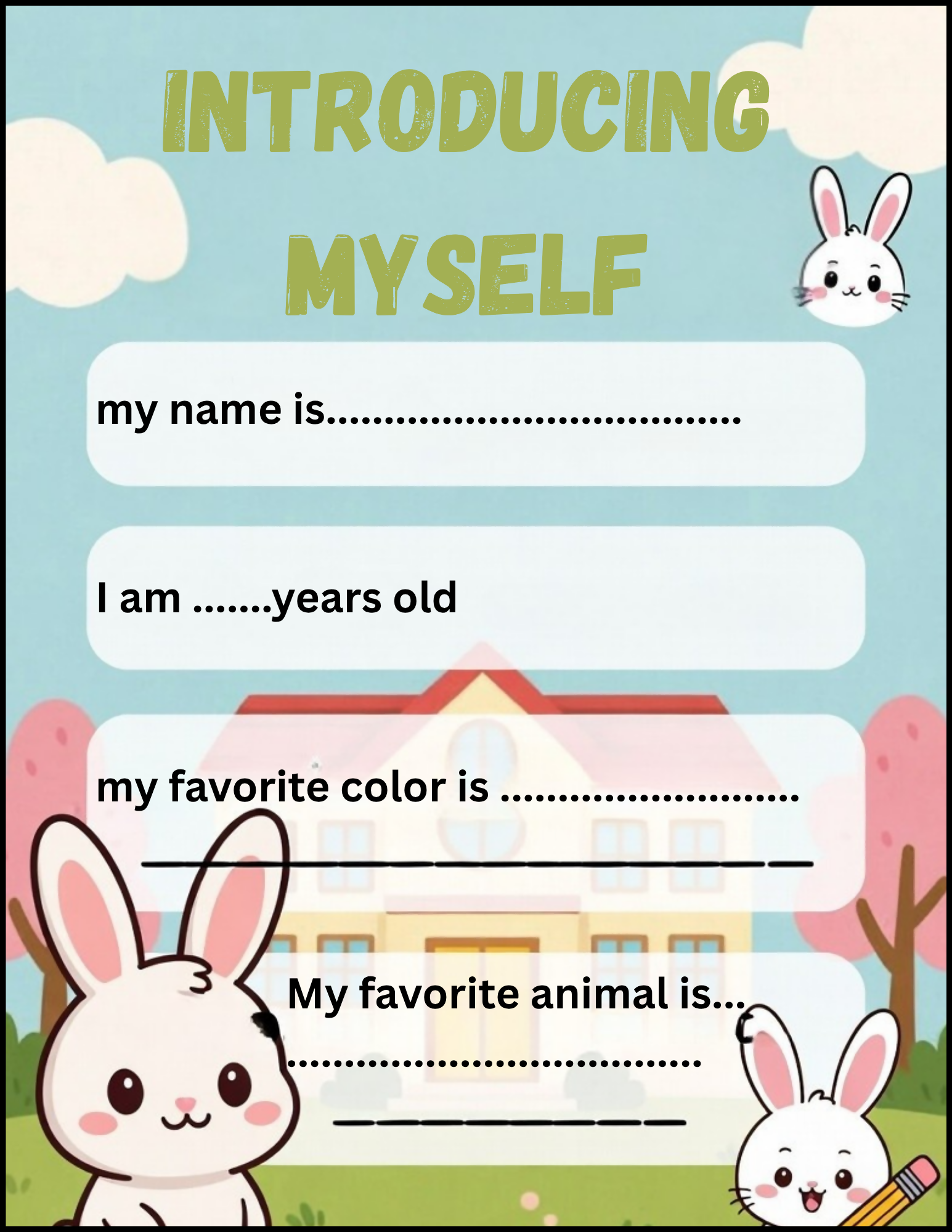 My Return to School Learning Activities & Worksheets | Back to School Fun Activity Pack for Kids