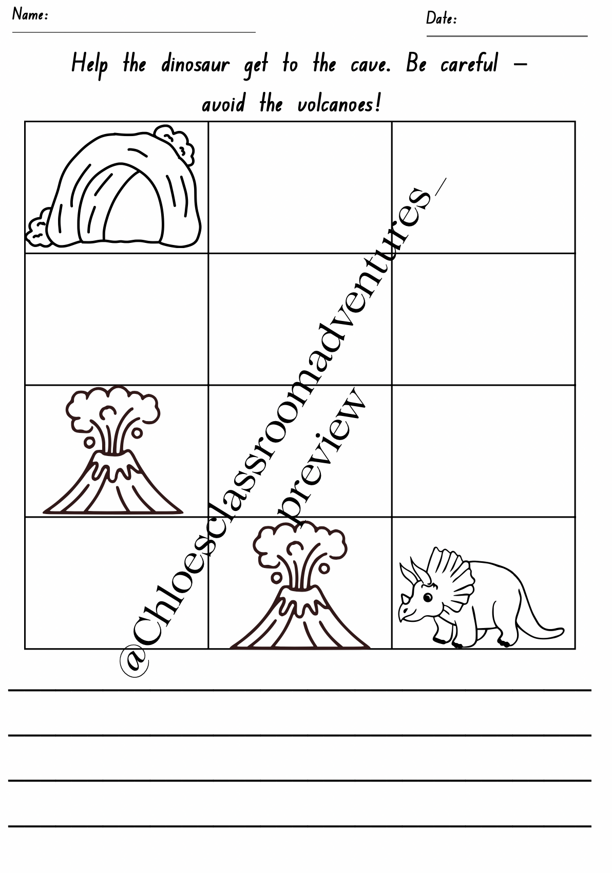 Giving and Following Directions | No Prep Directional Language Activities | Curriculum Aligned