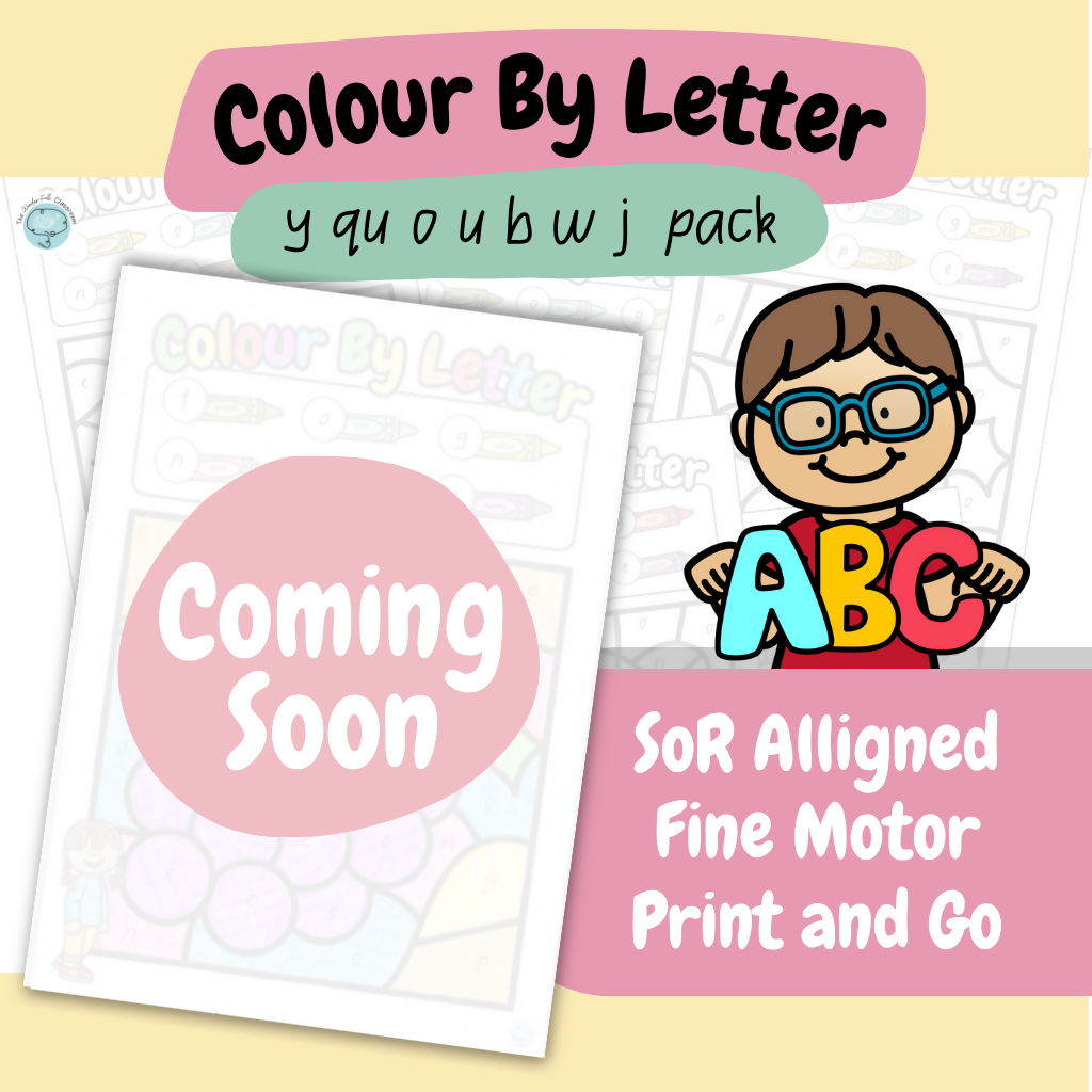 Colour by Letter - satpinmrhedcflgvkzyquoubwj | Letter Recognition | Print & Go