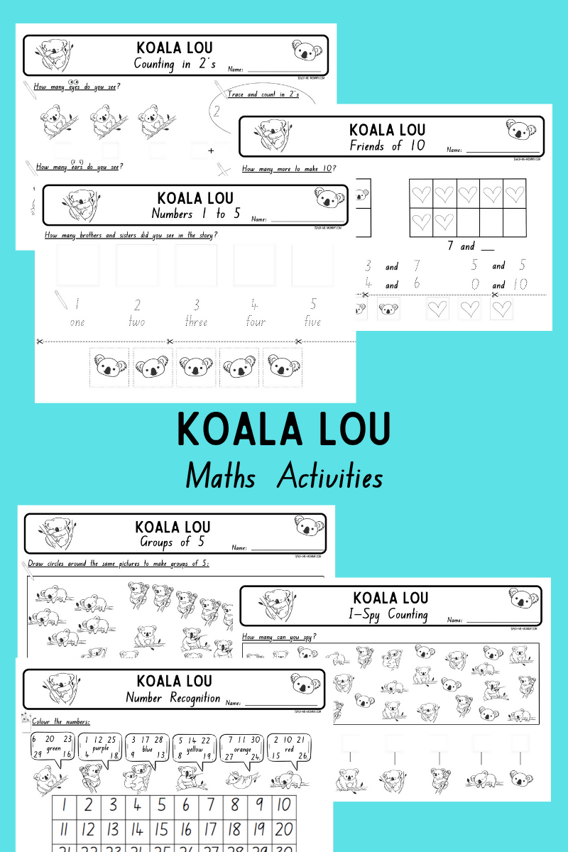 Koala Lou Story Activities